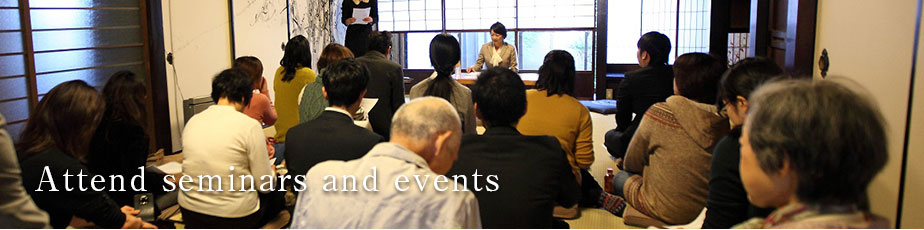Attend seminars and events