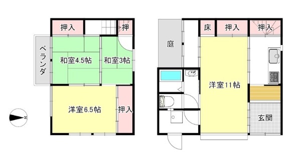 橘町京町家