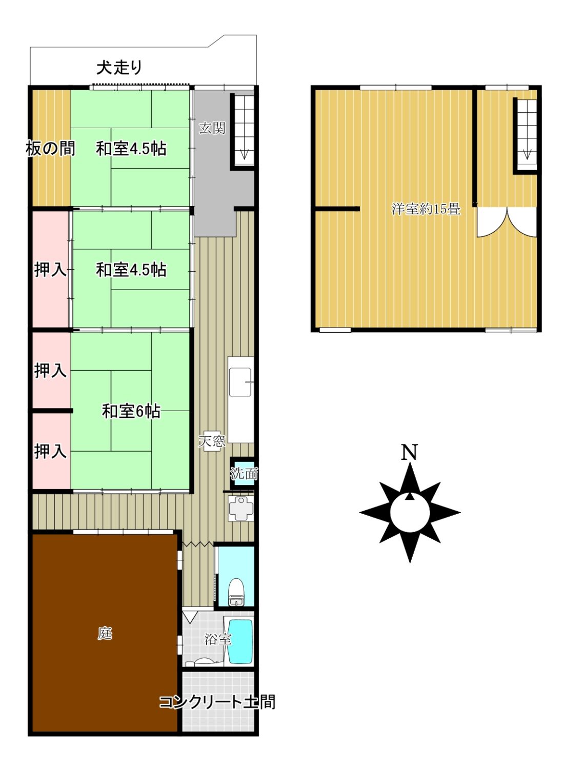 七番町の元西陣織屋建