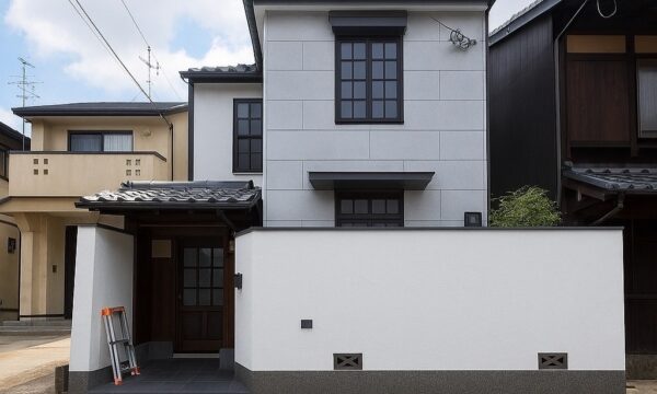 吉田本町の洋風外観京町家