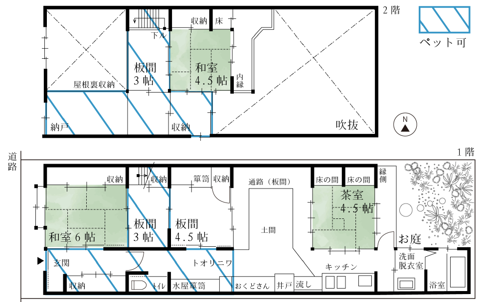 東西町の貸京町家