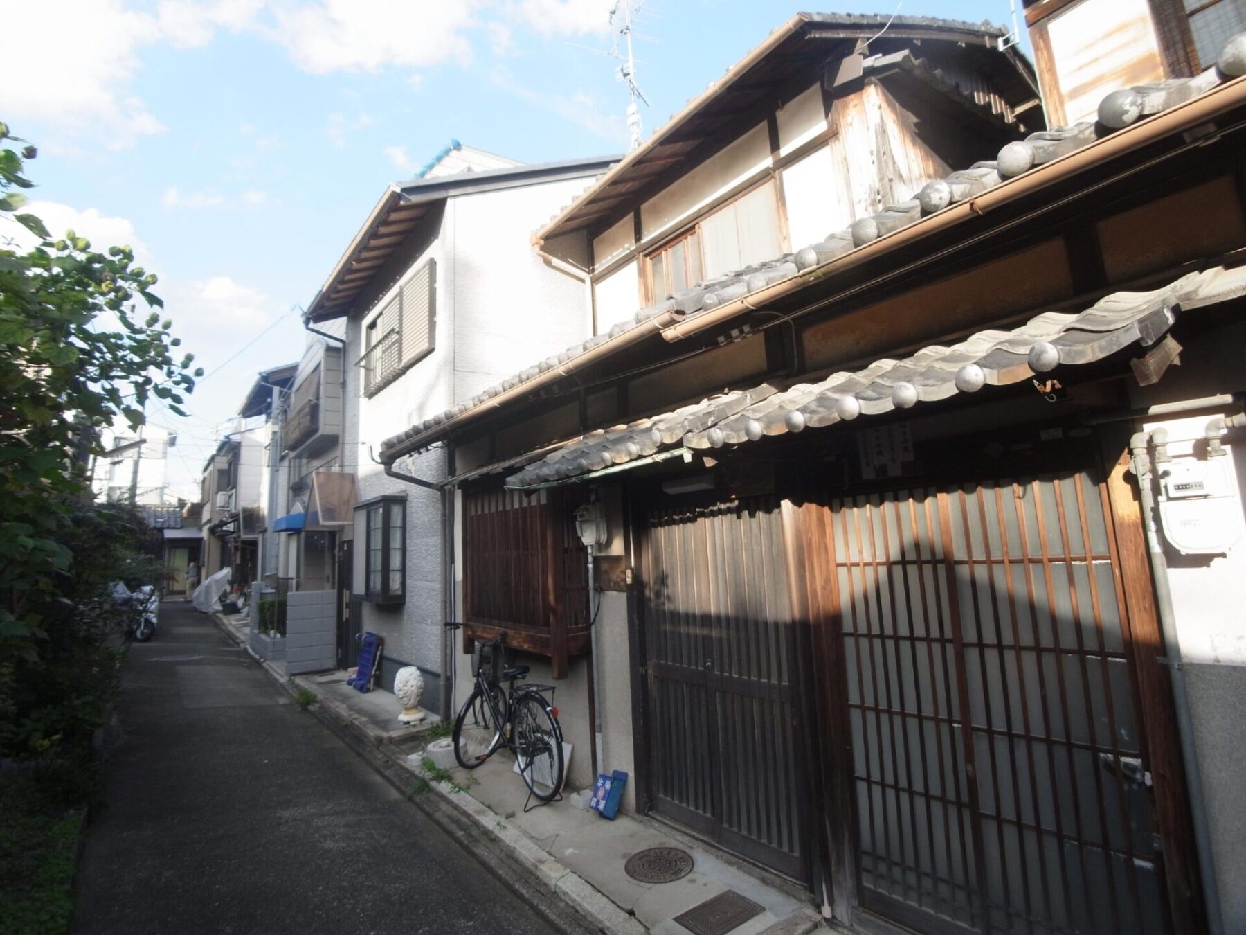 上京区東竪町の京町家