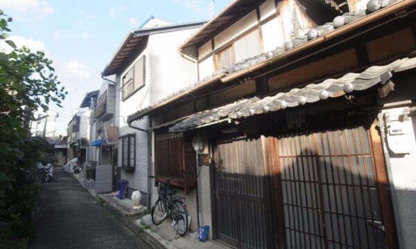 上京区東竪町の京町家