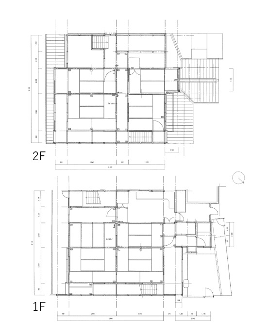 岡崎円勝寺町の京町家（白川筋沿）
