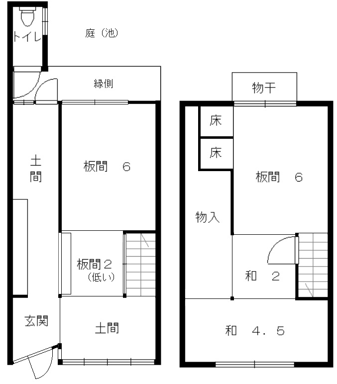 東寺の近くの京町家