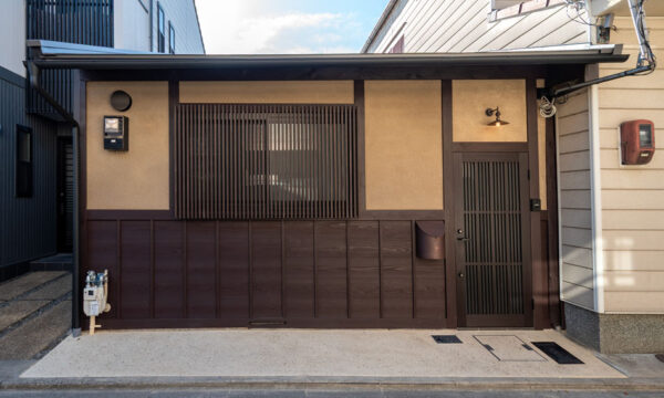 湯庭のある京町家