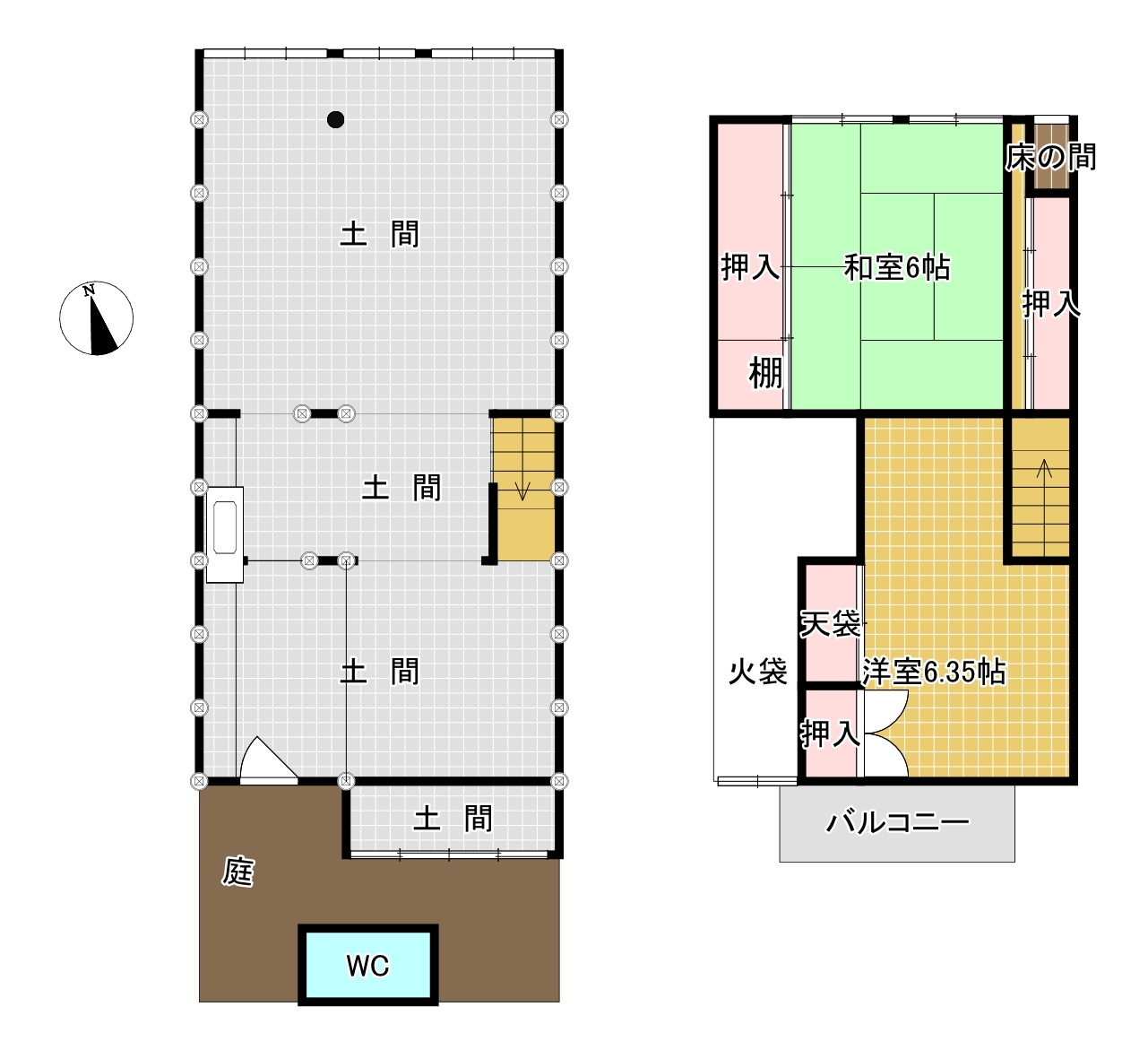 珠数屋町の京町家
