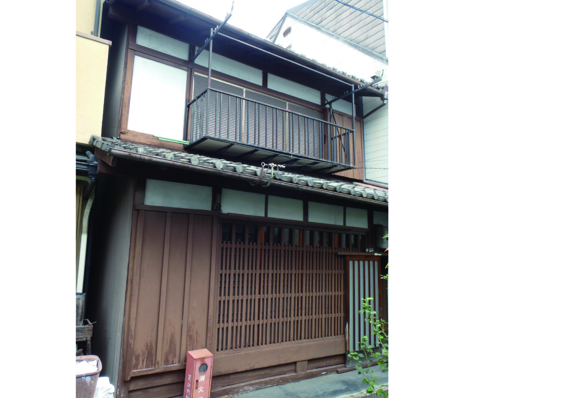 毘沙門町の京町家