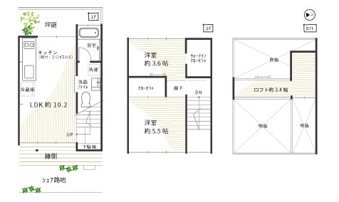 さらしや町の長屋